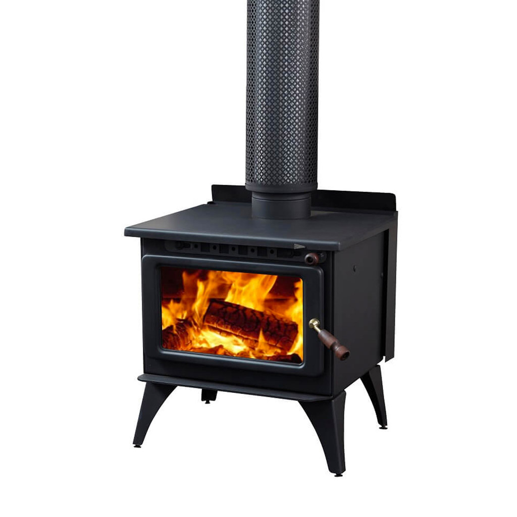 Maxiheat Prime 150 Freestanding Wood heater Gas Works