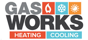 Gas Works Heating & Cooling Logo